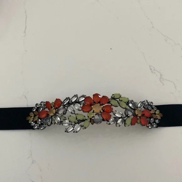 BCBGMaxAzria | Accessories | Bcbg Elastic Jewel Belt | Poshmark display picture 1